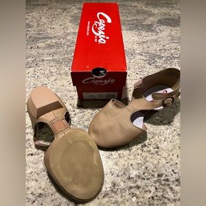 Size 6.5M Capezio Pedini 321 Jazz Dance Shoe Caramel